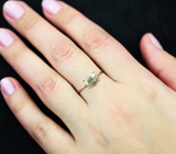 Золотое кольцо с ярким диаспором со сменой цвета 1,7 карата Золото