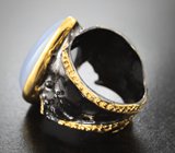 Серебряное кольцо с халцедоном 19,33 карата