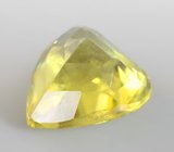 Высокая дисперсия! Желто-зеленый сфен 1,84 карата