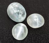 Редкий набор из 3 хризобериллов 3,22 карата 