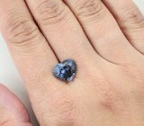 Эксклюзив! Редкий цвет! Редкая огранка! Крупная синяя шпинель 5,93 карата
