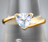 Золотое кольцо с ограненным лунным камнем 0,85 карата Золото