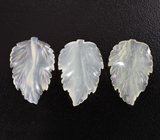 Набор резного нефрита 16,37 карата 