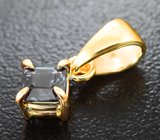 Кулон с сапфиром со сменой цвета 0,79 карата