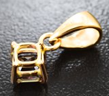 Кулон с сапфиром со сменой цвета 0,79 карата