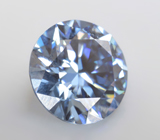 Синий муассанит 1,45 карата 