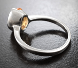 Симпатичный серебряный комплект с цитринами