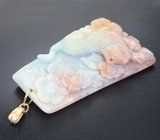 Камея-подвеска «Охотник» с цельным куском амазонита