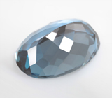 Крупный! Синий London топаз 52,18 карата 