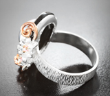 Серебряное кольцо с жемчугом Mabe Серебро 925