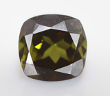 Желтовато-зеленый турмалин высокой чистоты 3,19 карата 