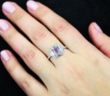 Замечательное серебряное кольцо с аметистом