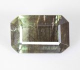 Перидот с включениями рутила 3,16 карата 