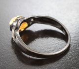 Серебряное кольцо с кристаллическим эфиопским опалом Серебро 925