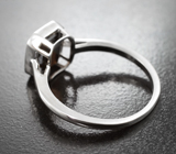 Стильный серебряный комплект с дымчатым кварцем