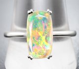 Кольцо с ограненным эфиопским опалом 1,96 карата
