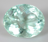 «Неоновый» голубовато-зеленый флюорит 14,35 карата 