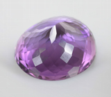 Чистейший крупный уругвайский аметист 24,91 карата 