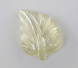 Чистейший резной лимонный цитрин 6,96 карата 