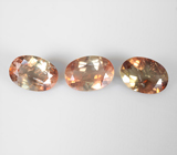 Набор из 3 андалузитов 2,13 карата 