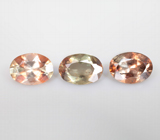Набор из 3 андалузитов 2,15 карата 