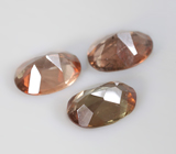 Набор из 3 андалузитов 2,15 карата 