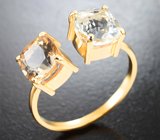 Кольцо cо скаполитами 3,29 карата