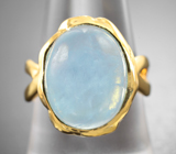 Серебряное кольцо с аквамарином Серебро 925