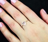 Золотое кольцо с ограненным лунным камнем 0,79 карата