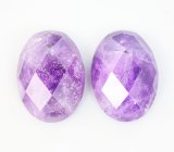 Серьги с аметистами 19,67 карата Серебро 925