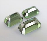 Набор из 3 «неоновых» апатитов 9,39 карата 