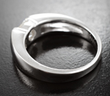 Серебряное кольцо с муассанитом топовой огранки  1,13 карата Серебро 925