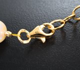 Золотой браслет с морским жемчугом 67,4 карата