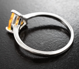 Чудесный серебряный комплект с цитринами