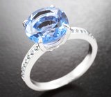 Комплект с флюоритами со сменой цвета 13,24 карата и голубыми сапфирами