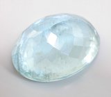 Крупный! Насыщенный аквамарин 28,67 карата 
