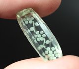 Резной зеленый аметист 9,34 карата
