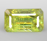 Желто-зеленый сфен 2,76 карата