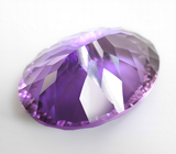 Чистейший аметист лазерной огранки 25,96 карата 