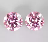 Серьги с муассанитами 6,75 карата