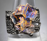 Серебряное кольцо с кристаллами висмута Серебро 925