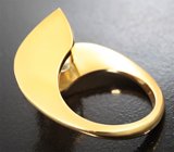 Кольцо с бесцветным муассанитом топовой огранки 5,88 карата