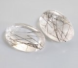 Пара рутилового кварца 32,41 карата