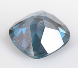 Синий London топаз с интересной фиолетовой зональностью 3,59 карата 