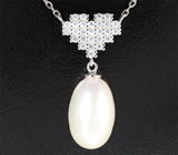 Серебряный комплект с жемчугом Серебро 925