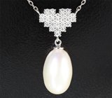 Серебряный комплект с жемчугом Серебро 925