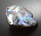 Крупная цветная морская жемчужина барокко 36,25 карата! Натуральный цвет 