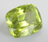 Перидот с рутилом 6,13 карата 