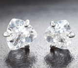 Серьги с фенакитами 1,95 карата Серебро 925