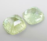 Редкая пара полихромных «неоновых» турмалинов 5,66 карата